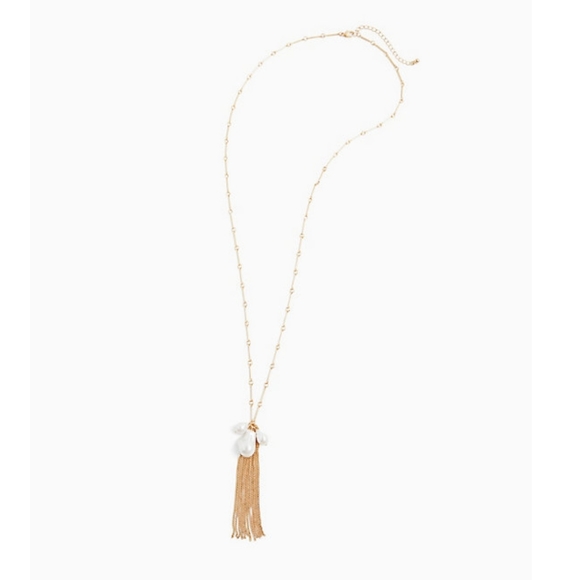 torrid Jewelry - HOST PICK!!! GOLD-TONE FAUX PEAR CLUSTER & FRINGE PENDANT NECKL